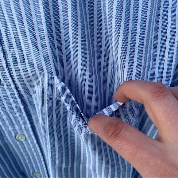 L.L. Bean dress shirt size 18 GUC - Picture 3 of 5